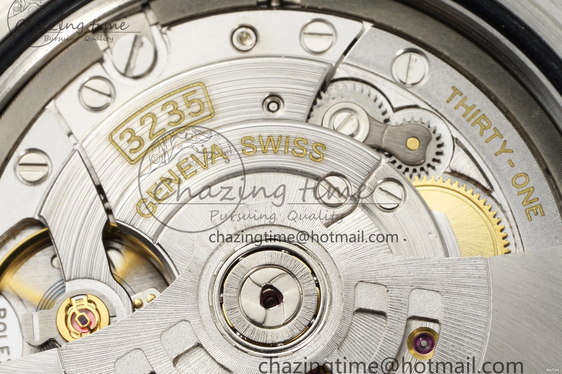 MiroTime 0415 TopPick DateJust 41 SS JDF 904L Steel Blue Textured Dial on Jubilee Bracelet VR3235 V 2235